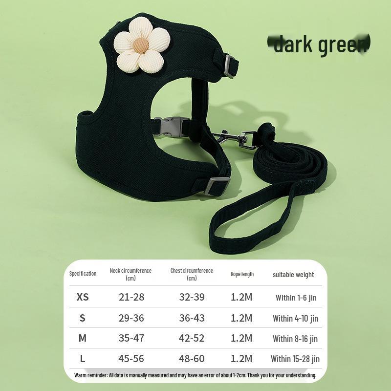 Popular Pet Dog Leash and Harness Set