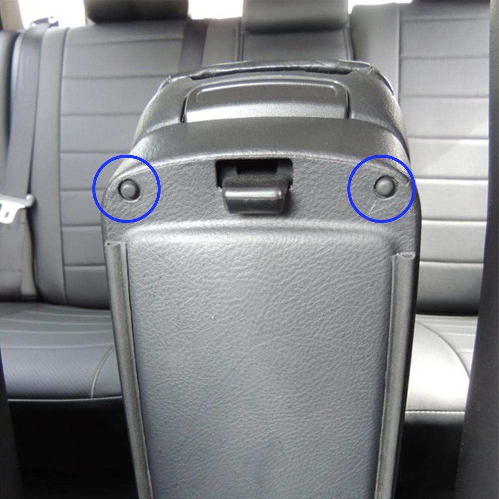 4Pcs Rubber Car Center Console Storage Box Armrest Cushion Pad For Toyota Avensis II T250 Camry XV20 XV40 Camry Gracia New