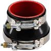 Silicone Straight Reducer Hose Coupler 3 To 4 Inch For Turbocharger/Intercooler/Exhaust Air Intake Duct Pipe Adapter 4-Ply Length 3 Inch With 2PCS