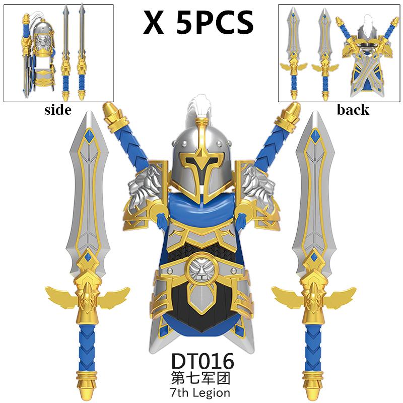 medieval Warcraft Strom Guard Featuring Arthas Accessories Scenes Building Blocks Figures Toy for Children Gifts DT8902 DT8904