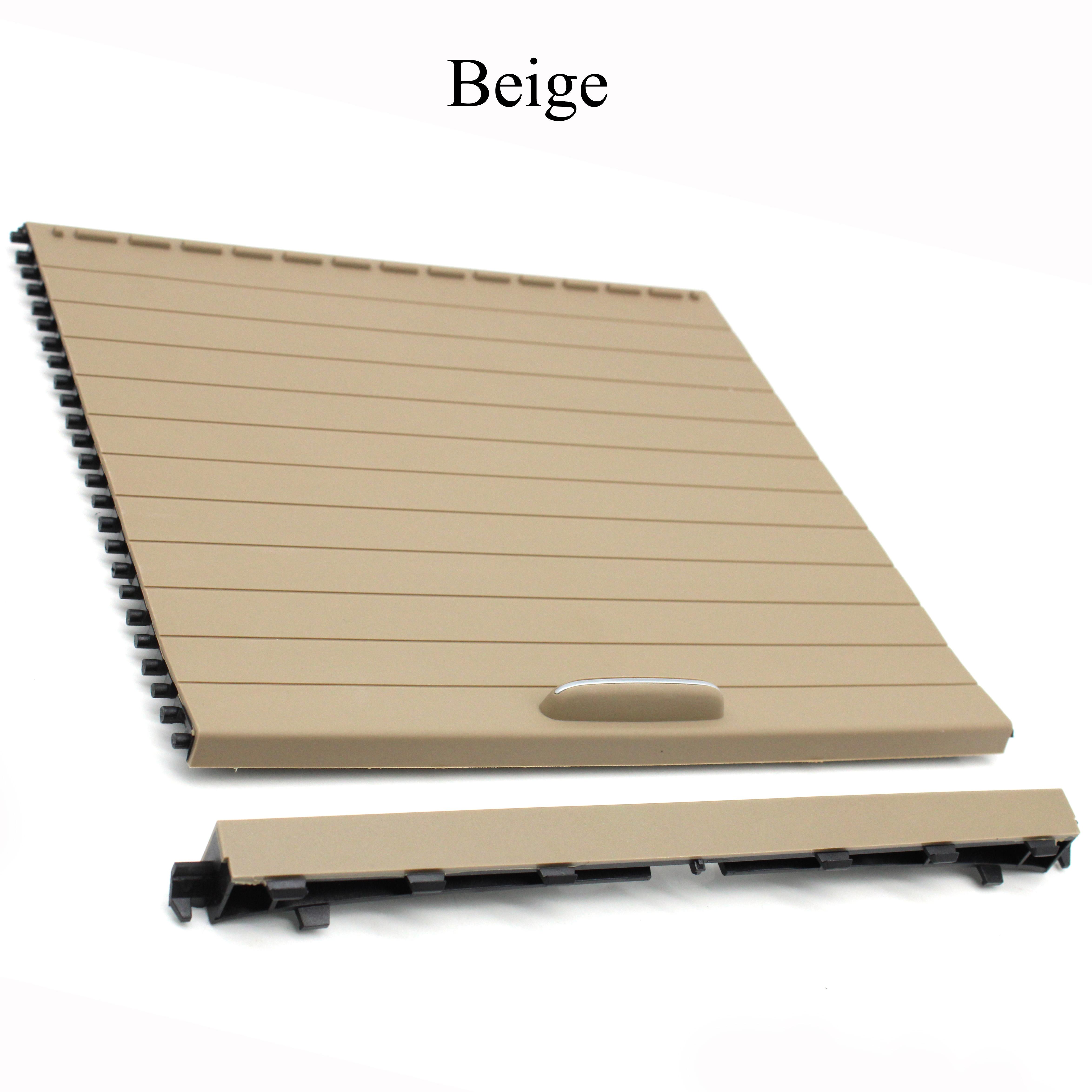 

Внутренние жалюзи центральной консоли автомобиля, держатель для стаканов, слайдер, крышка для Mercedes Benz ML GL GLE GLS W166 W292 бежевый