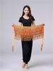 Halloween Belly Dance Costume with Sequin Tassels and Hip Scarf Waist Chain