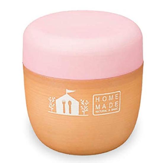 

HOME MADE Wood Grain Tall Lunch Main Middle 4776939 Box, Pink, Two-Tier, Unit 400ml, Tier 245ml, розовый