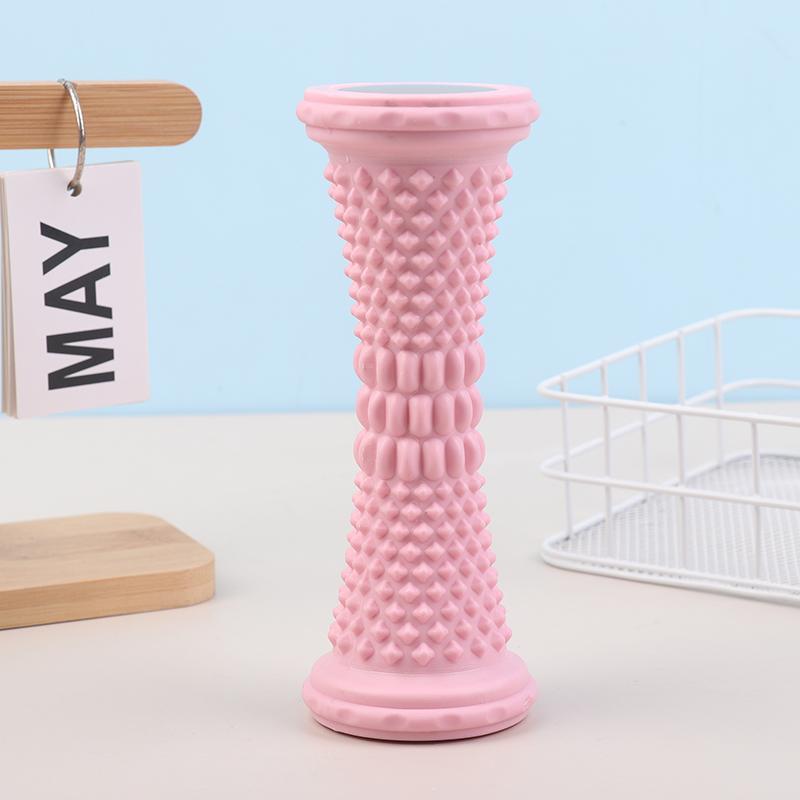 Fußmassagegerät Rolle Yoga Massageball Plantarfaszien-Rolle Muskelentspannung Schmerzlinderung Pflege Kunststoff Manuelles Fußmassagegerät