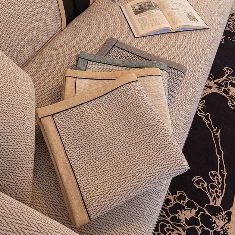 Light Luxury Sofa Cushion Anti Slip and Wear-resistant Sofa Backrest Cushion Home Decoration Universal Sofa Slipcover Thickened  Machine Washable