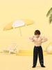 Muscle Man Cosplay T-Shirt with Fake Pectorals and Abs for Boys