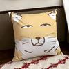 Sneaky Tibetan Fox Cushion Cover Reversible Soft Durable Pillow Cover Home  Car MultiScene Use for Daily Comfort