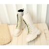 Kinderschuhe - Neue Stil Hohe Stiefel mit Anti-Rutsch-Sohlen - Mädchenschuhe