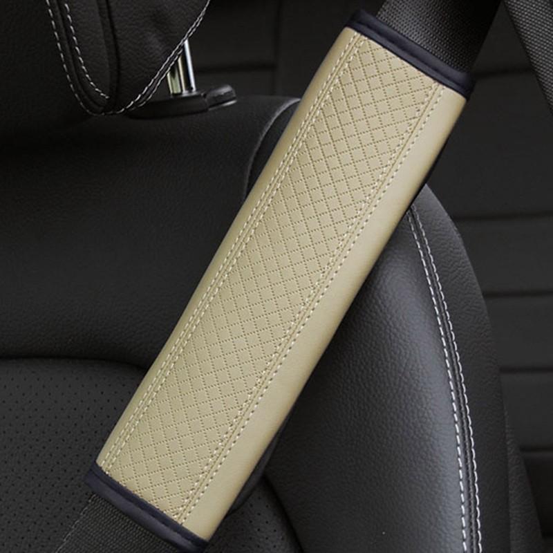 Ihreesy Imbottitura Per Cintura Auto, 2 Pezzi Pelle Scamosciata Protezione Per Cintura Rimovibile Imbottitura Tracolla Per Auto Morbida Confortevole Imbottitura Per Cintura,Nero