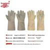 Cowhide Heat & Puncture Resistant Welding Gloves - Fireproof, Wear-Resistant, Ideal for Construction & Camping.