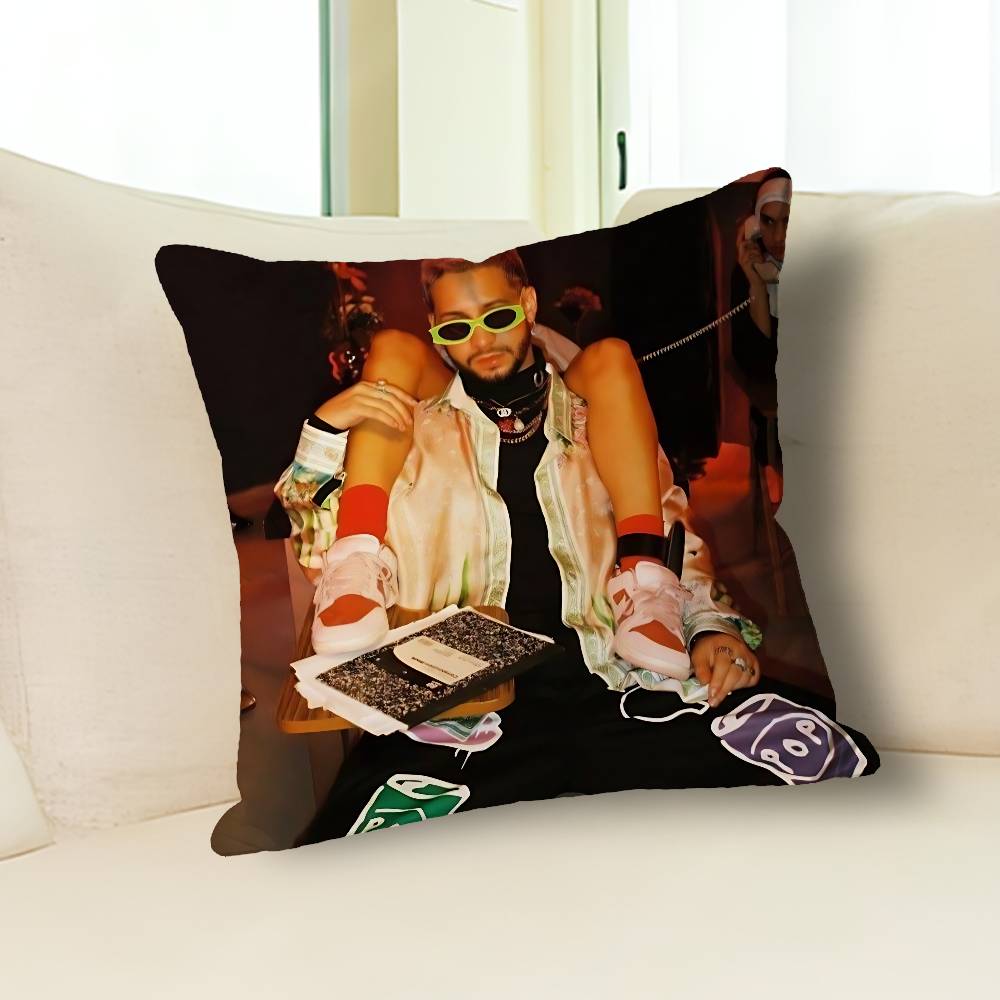 Singer M-Mora Album MICRODOSIS Pillow Cases for Bedroom Living Room Sofa Home Decor Polyester Cushion Cover with Zipper