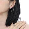 No Pierced Point Star Earring With Stone For Cartilage Ear Cuff Party Or Wear