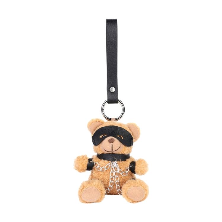 Plush Bear Keyring Plush Bag Charm Nontoxic Material Cute Travel Accessory Gift Stylish Bag Hanging Ornament