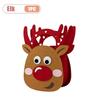 1-10PCS Felt Christmas Candy Bag Creative Holiday Gift Tote Handheld Apple Bag for Kids Party Favor Decoration for Children