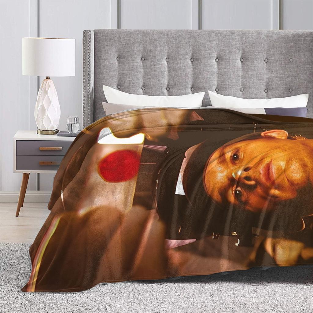Dexter  Soft Warm Blanket  Kids Adult Plush Throw Blanket Street Trend Bedroom Flannel Bedspread Sofa Bed Cover