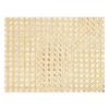 4 rouleaux de cannage en rotin tressage large 40 x 50 cm