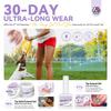 Saviland Nail Glue Gel Diamond Pink Nail Starter Gel Nail Fake Acrylic Thick UV Curing Nail Gel Fake Nail DIY Art Kit 4-in-1 Press-On Kit