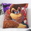 Pillow Cover Donkeys Kong Bananzas Design Cushion Cover Cute Funny Pillow Case For Office Car Home Decorative Pillowcases