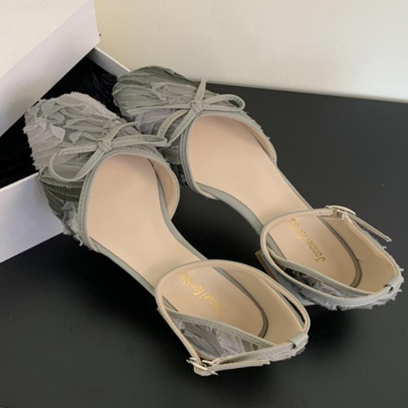 

Summer Lace Hollow Mary Jane Women Shoes Elegant Square Toe Ankle Strap Women Sandals Sexy Low Heel Wedding Designer Shoe Female 39 зелёный