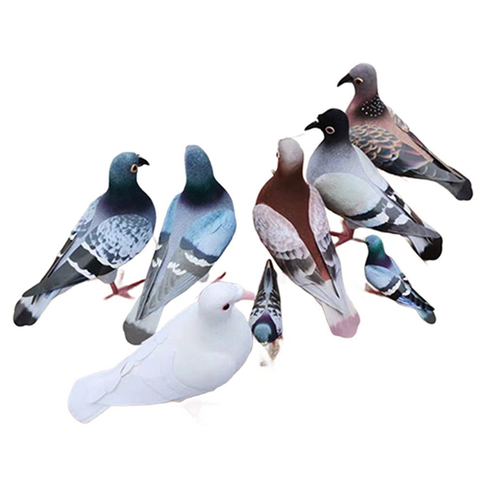 Légère Variation de Lot Pigeon Réaliste Pigeon en Mousse Apparence Réaliste