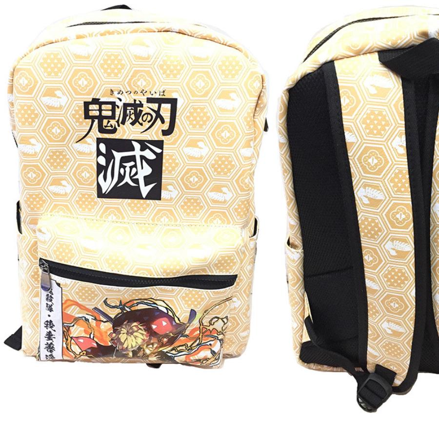 Japan cartoon comics Demon Slayer Fashionable and Unique Travel Backpack Student Shoulder Bag 0002 CLE