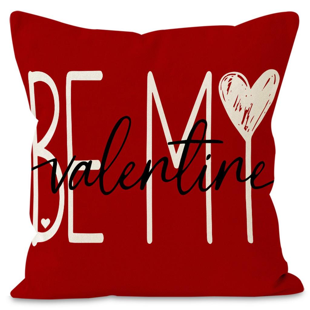 Valentine's Day Striped Pillowcase Party Decoration Pillowcase Home Couple Bedroom Decoration Cushion Cover