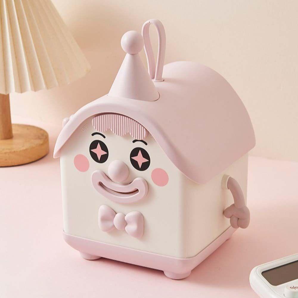 Cartoon House Joker Money Tank Large Capacity Kids Storage Box Coin Savings Tank  Kids