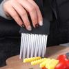 Thickened Wavy Chopper Multi-Functional Crinkle Cutter Time Saving Potato Cutter  Food Preparation