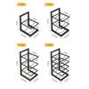 Kitchen Shelf Space-saving Kitchenware Storage Rack Adjustable Pot Rack 2-4 Tiers Under Sink/Corner Applicable