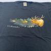 Vintage 90s COLORADO MOOSE CALL NATURE T-Shirt MEDIUM/LARGE Wild Animal