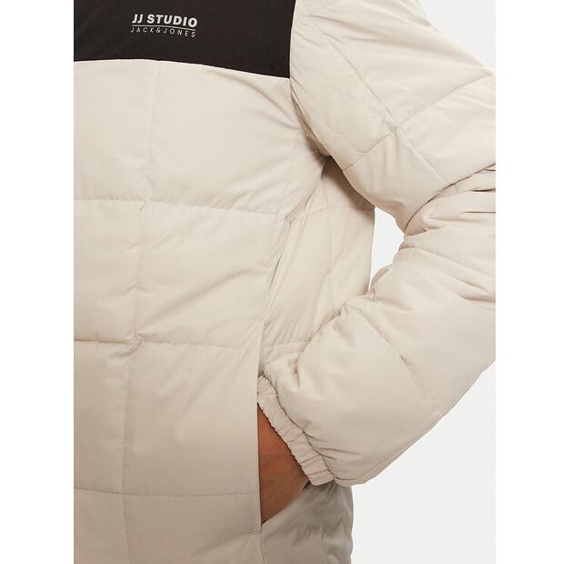 Winter Jacket Jack&Jones Ben 12256905 In Beige, Standard Fit