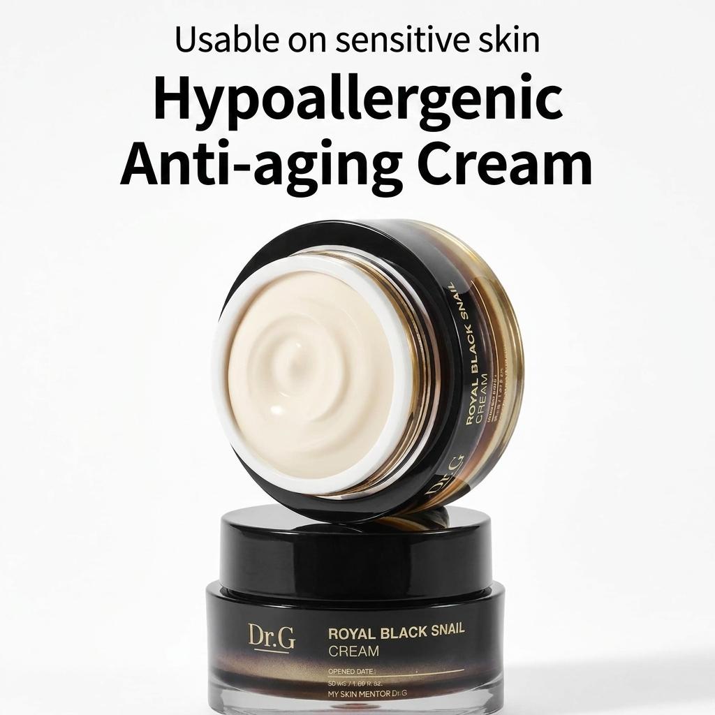 Dr.G Royal Black Snail Cream (50ml X 2) - [KOREAN SKINCARE] Premium Firming & Nourishing Moisturizer