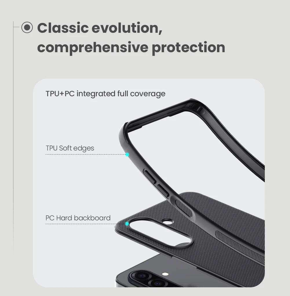 For Samsung Galaxy A17 5G Case Nillkin Super Frosted Shield Pro TPU+PC Ultra-Thin Back Cover Protection