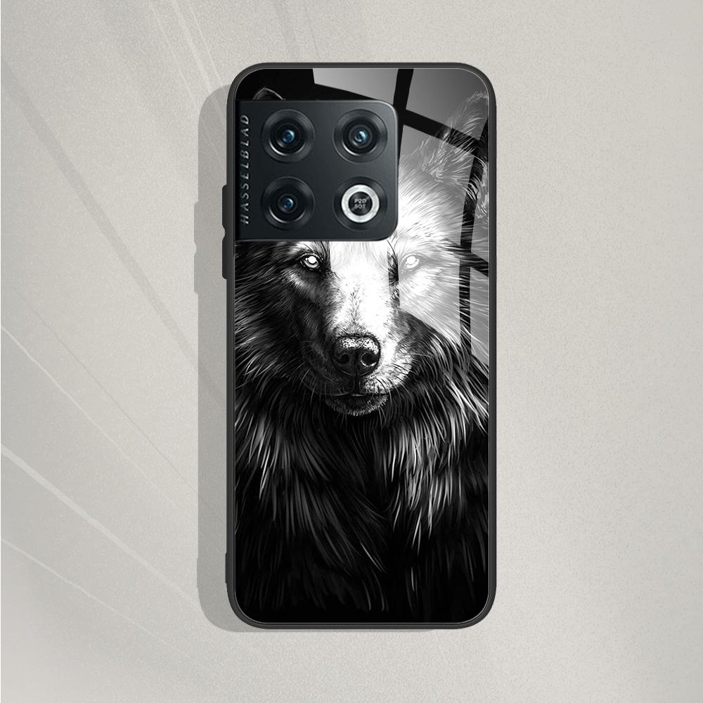 Phone Case For OnePlus 10 Pro Cases Tempered Glass Case Cute Fundas Coque For OnePlus 10T 10 Pro Back Cover Case One Plus 10 T