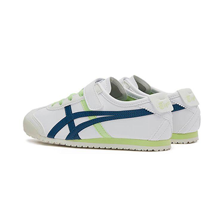ONITSUKA TIGER Mexico 66 Low Top Sneakers Kids Sneakers White Blue Green 1184A049-101