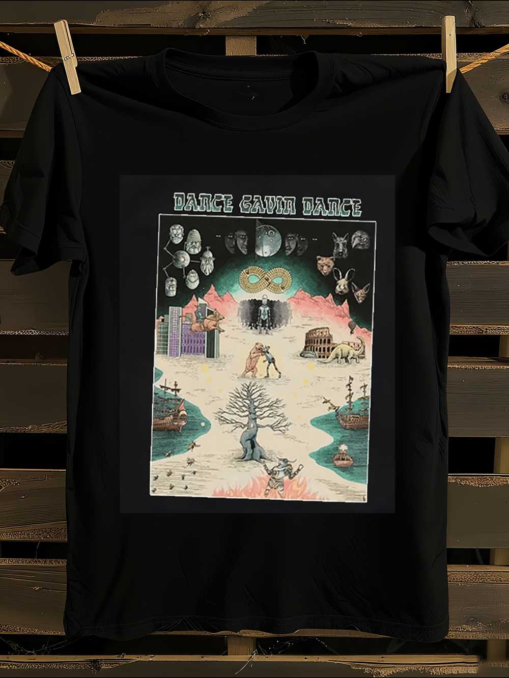 Dance Gavin Dance Band Graphic T-Shirt M