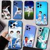 Custodia per Telefono Anime Cool C-Captain T-Tsubasa in Silicone Morbido Per IPhone 17 16 15 14 13 12 11 X XR Plus Pro Max Plus