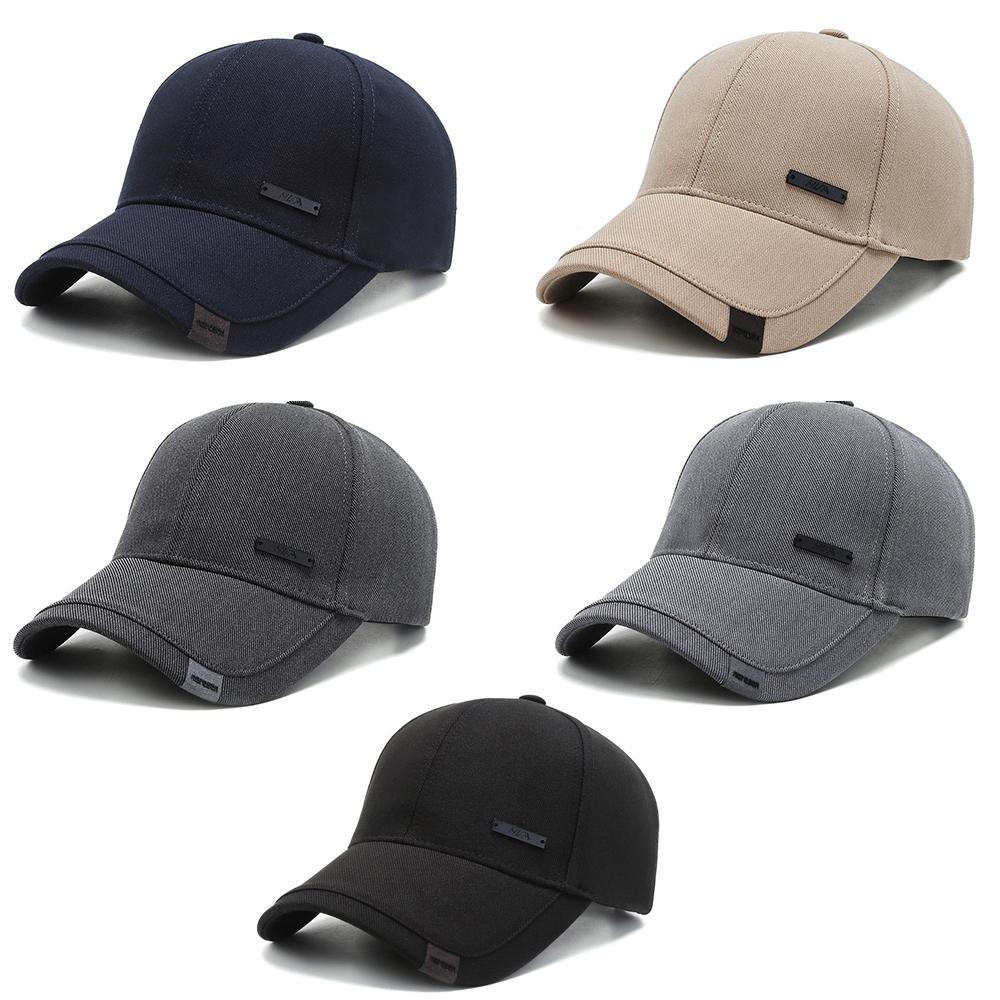 Casual Men's Hat Simple Cotton Sun hat Baseball Caps Sunscreen