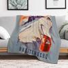 Vintage German Gondola Sport Ski Travel Poster Throw Blanket Easy Care Comfortable Blanket for Couch