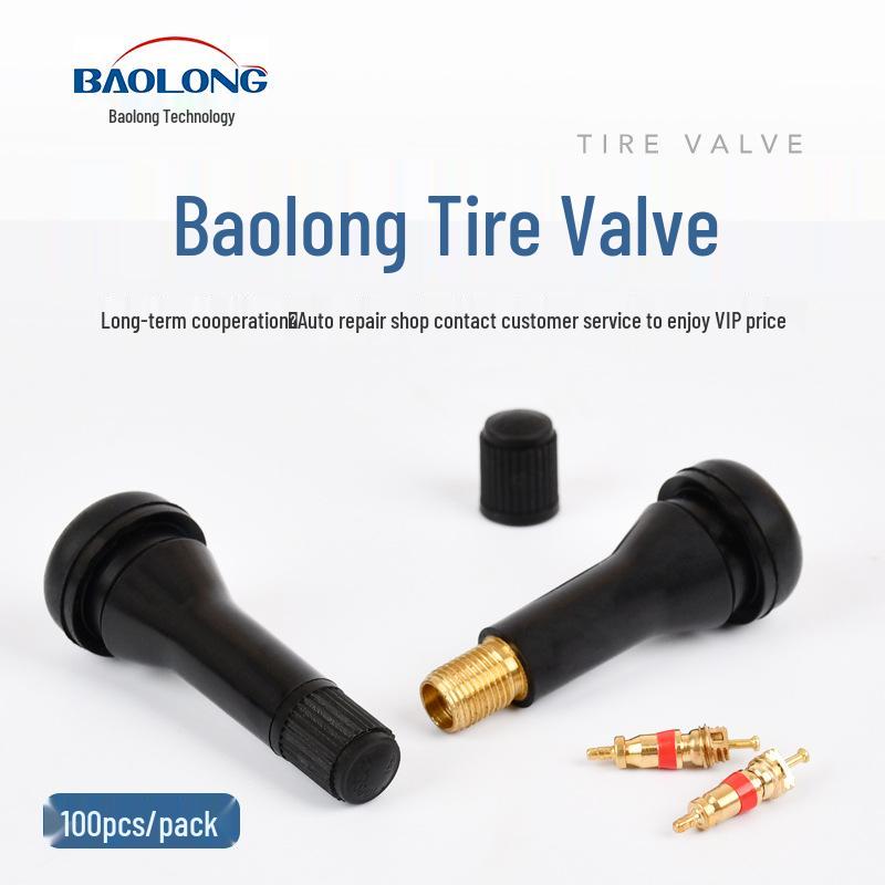 TR413/TR414 EPDM Rubber Valve Stem for Tubeless Car Tire