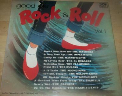 Disc LP DIVERSE (THE SKYLINERS, THE IMPRESS - Good Ole Rock & Roll Vol. 1 JS5021 JOY SPECIAL UK Rock Folosit
