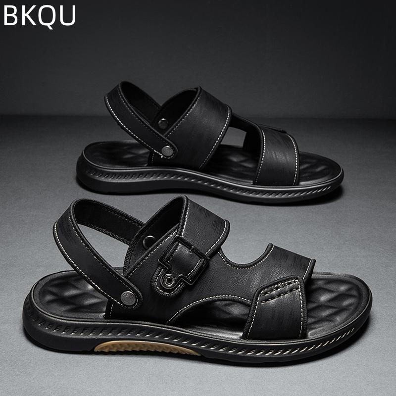 

Men s Tendon Sole Sandals Casual Wear-resistant Non-slip Comfortable Breathable Fashion Round Toe Thick Bottom Summer Large Size