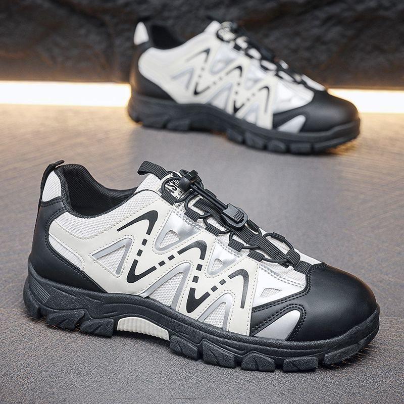 Large Size 47 Men's Shoes 48 Hiking Shoes Autumn 2025 New Outdoor Casual Shoes Ugly and Breathable Dad Trendy Shoes Wear-resistant