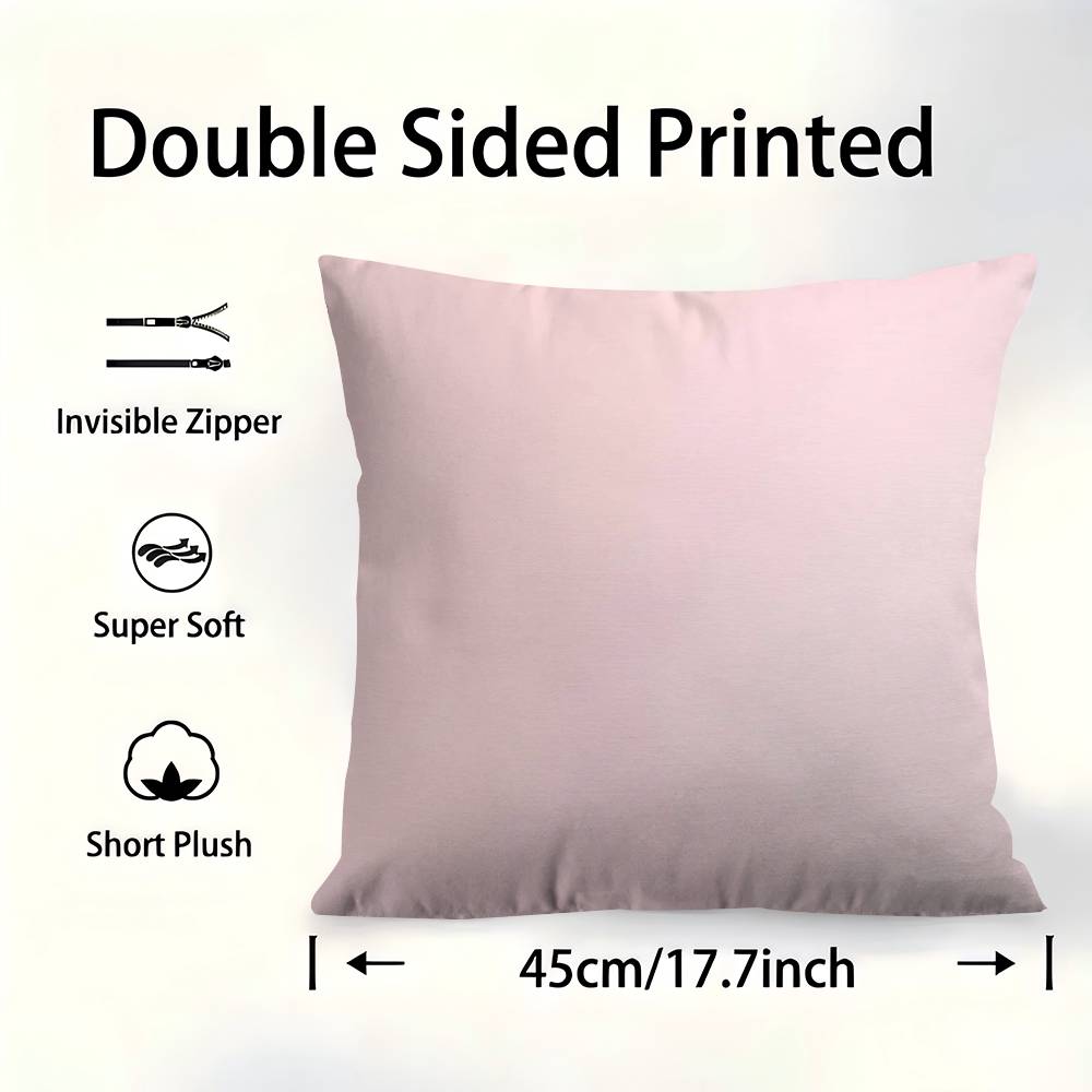 Solid Color Pillow Gift Home Office Decoration Pillow Bedroom Sofa Car Cushion Coverpillow Case