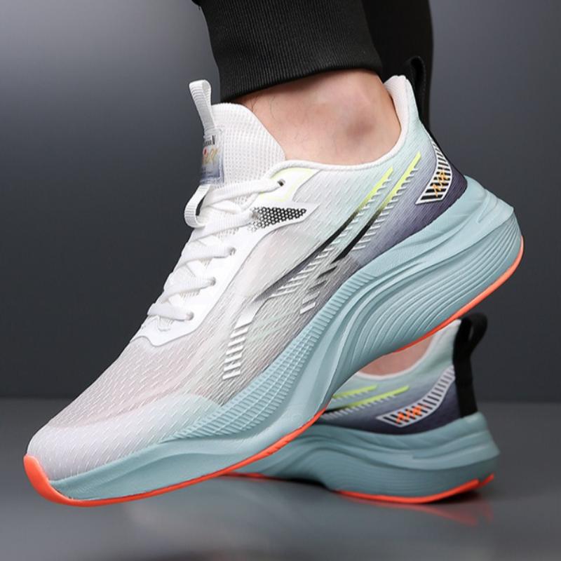 Fashion Lightweight Men Air-cushion Running Shoes Outdoor Breathable Wear-resistant Tennis Sneakers Non Slip Marathon Men's Sports Shoes