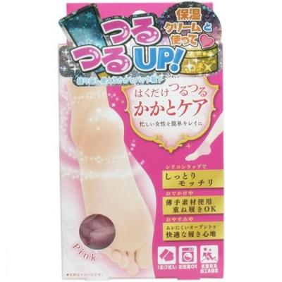 1 Pair of Legon Heel Care Short Pink