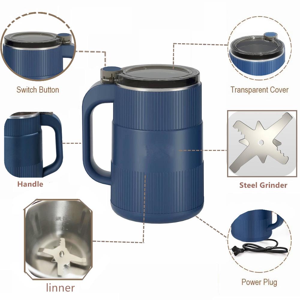 Multifunkční domácí mlýnek na obilí Elektrický mlýnek na kávu Domácí malý stroj na mletí prášku Ultrajemný mlýnek Domácí nástroj