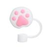 1PC Creative Reusable Silicone Straw Plug Splash Proof Drinking Dust Cap Dust-proof Straw Tips Cover Cup Accessory Kitchen Tool