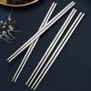 OMINGDY 304 Stainless Steel Square Chopsticks