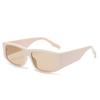 New Square Sunglasses Personality Large Frame Wide Leg Sun Glasses Fashion INS Sunshade Sunscreen Advanced Eyelasses
